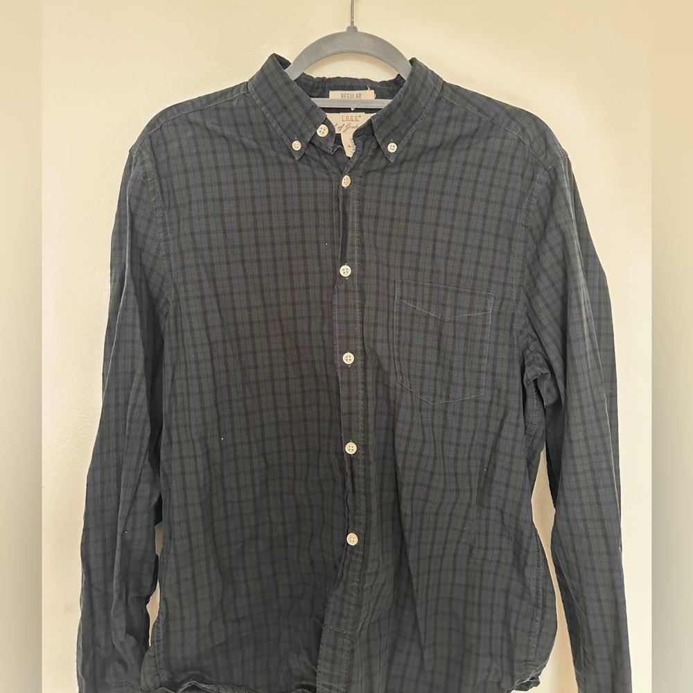 Button Down Shirt- Plaid